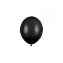 Balony lateksowe pastelowe czarne 12cm 100szt - 1