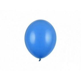 Balony lateksowe metaliczne niebieskie 23cm 100szt - 1