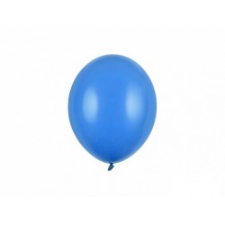 Balony lateksowe metaliczne niebieskie 23cm 100szt