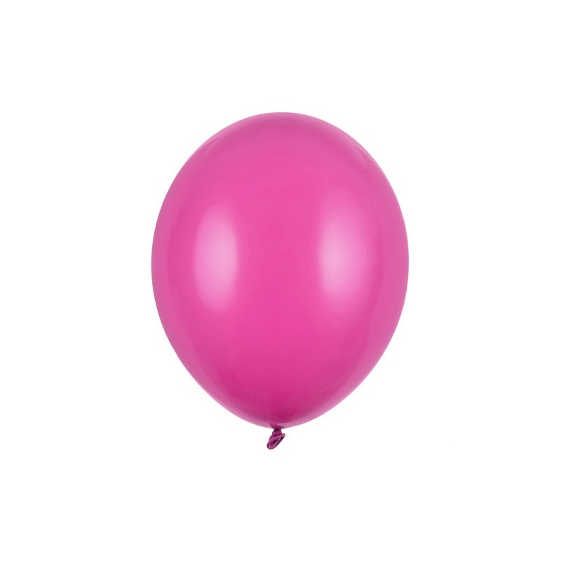 Balony lateksowe fuksja 30 cm różowe 100 sztuk - 1