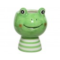 Osłonka na doniczkę doniczka ceramiczna żaba - 4