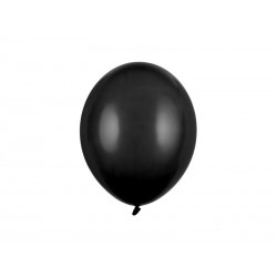 Balony lateksowe czarny pastel mocne 27cm 50szt
