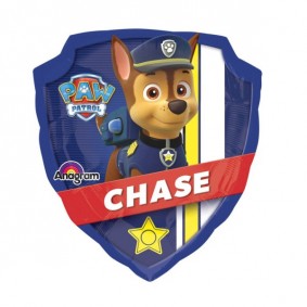 Balon foliowy Psi Patrol Chase niebieski na hel - 1