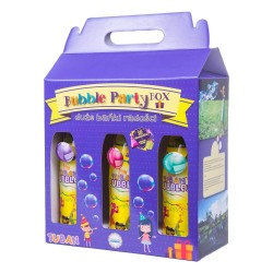 Bubble Party Box zestaw baniek mydlanych akcesoria