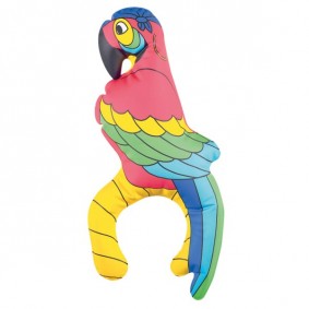 Dmuchaniec papuga piratów multikolorowa na ramię - 1