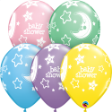 Balony lateksowe Baby shower pastelowe dekoracja - 1