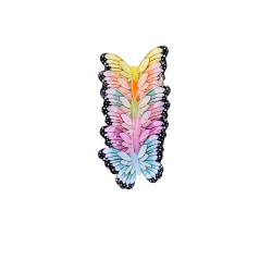 Ozdoba motyle na drucie dekoracyjne kolorowe owady - 2