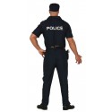 Strój dla dorosłych Policjant (czapka, kombinezon) - 2