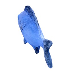 Ryba ozdobna niebieski zielony czerwony 27.5x8.8cm - 5