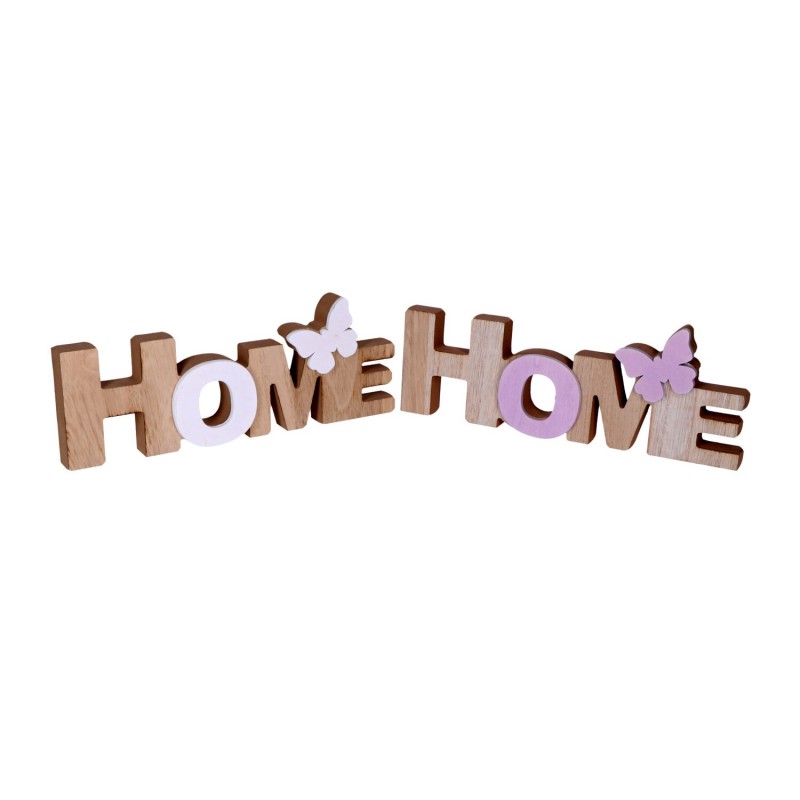 Napis Home Love Miłość drewniany ozdobny - 4