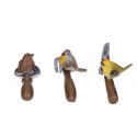 Ozdobne narzędzia ogrodowe z ptaszkiem dekoracja - 5