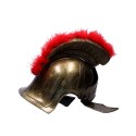Hełm rzymskiego legionisty z czerwonym grzebieniem - 5