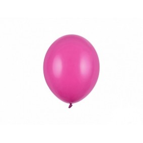 Balony lateksowe mocne metaliczne różowe 100szt - 1