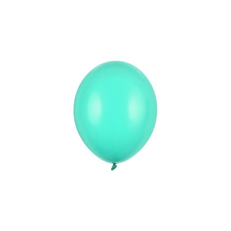 Balony lateksowe pastelowe miętowo-zielone 100szt - 1
