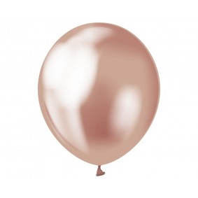 Balony lateksowe platynowe różowe złoto 7szt - 1