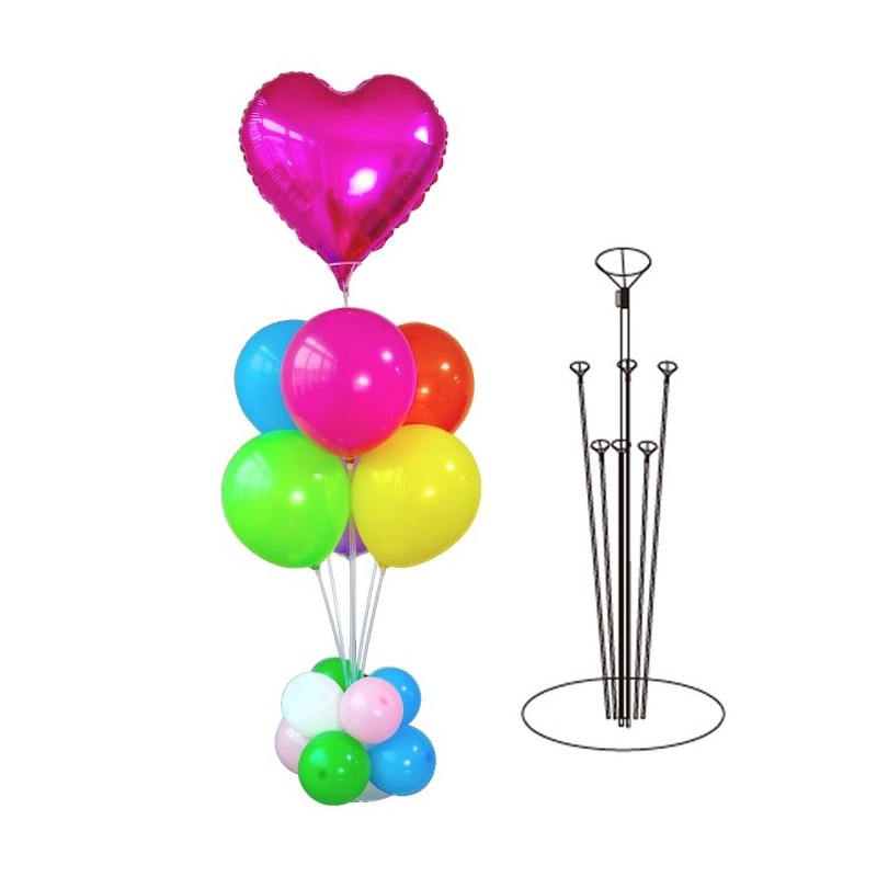 Stelaż do stroika z balonów 4+1 przezroczysty - 1