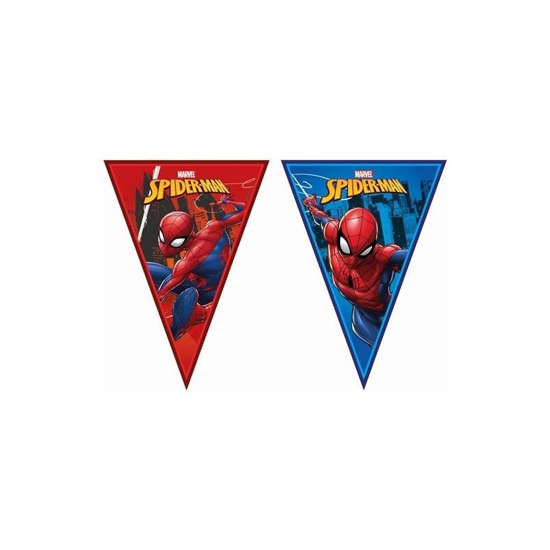 Banner Flagi Spiderman Team Up kolorowy Marvel - 1