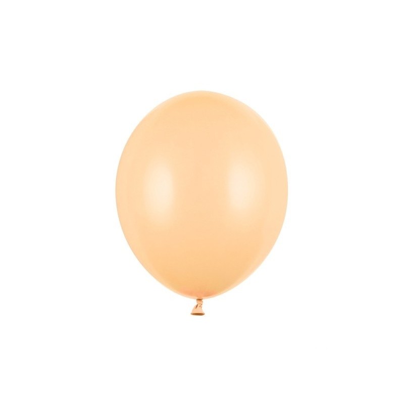 Balon strong 30cm pastel jasna brzoskwinia 100szt - 1