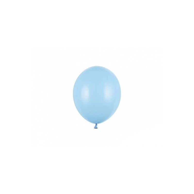 Balony lateksowe niebieskie baby blue 30 cm 100szt - 1