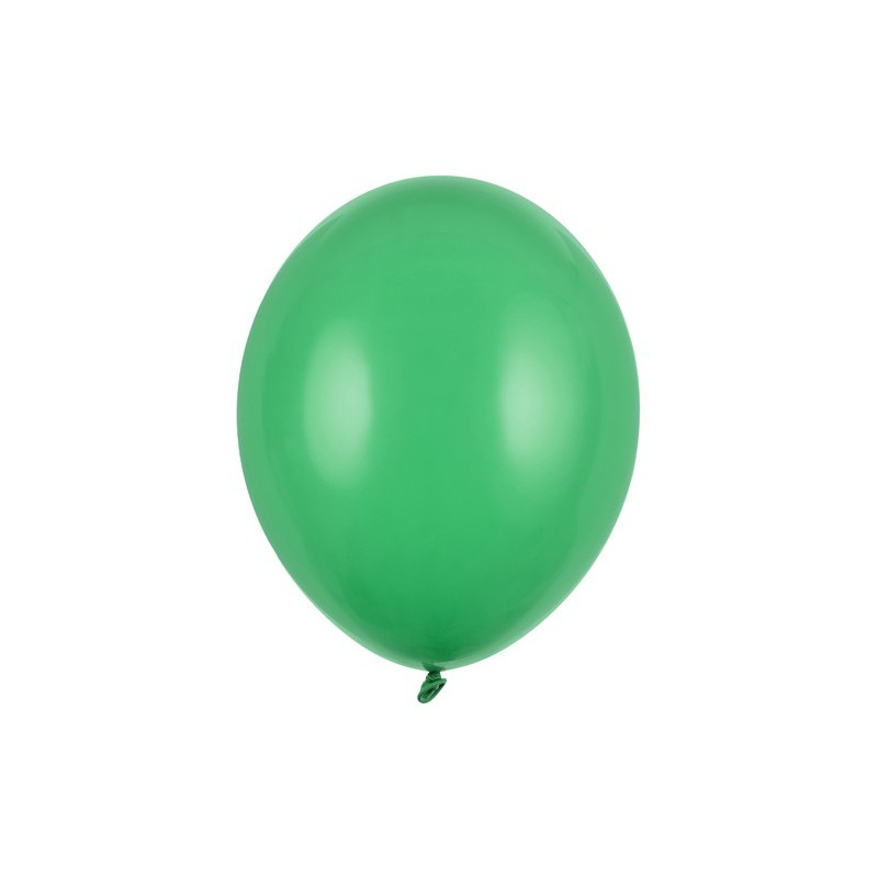 Balony lateksowe pastel szmaragdowo-zielony 100szt - 1