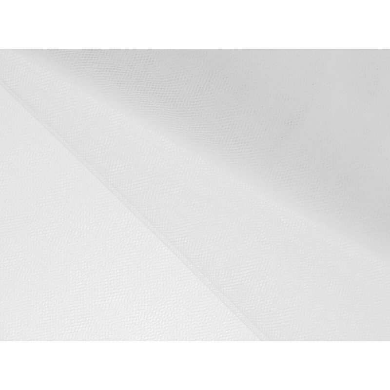 Tiul drobny siateczka biały dekoracyjny do DIY - 2