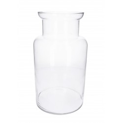 Słój wazon szklany przezroczysty dekoracyjny 45 cm