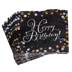 Serwetki papierowe jednorazowe urodzinowe ozdoba
