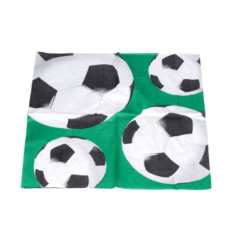 Serwetki papierowe jednorazowe piłka nożna piłkarz