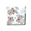 Serwetki papierowe jednorazowe miś koala rośliny