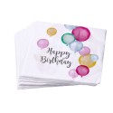 Serwetki papierowe urodzinowe pastelowe balony