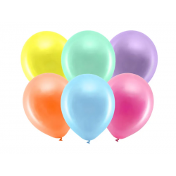 Balony lateksowe gładkie kolorowe 30cm 10szt