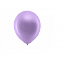 Balony lateksowe fioletowe metaliczne 30cm 10szt - 1