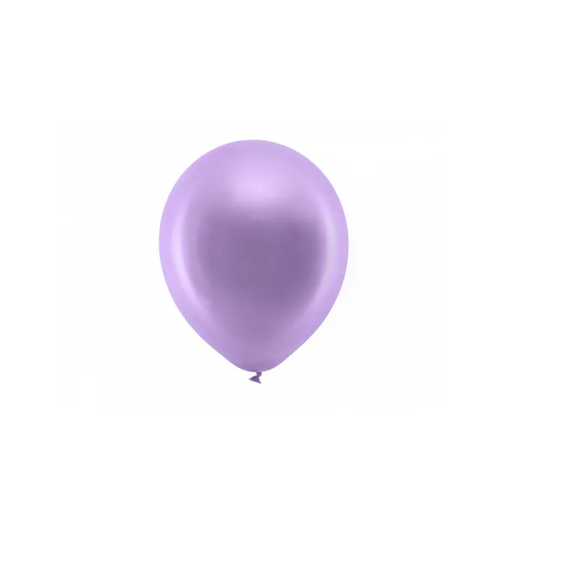 Balony lateksowe fioletowe metaliczne 30cm 10szt - 1