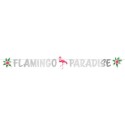 Baner papierowy flaming pastelowy holograficzny - 1