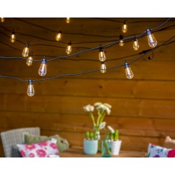 Lampki ogrodowe żarówki na taras do ogrodu ciepłe - 3