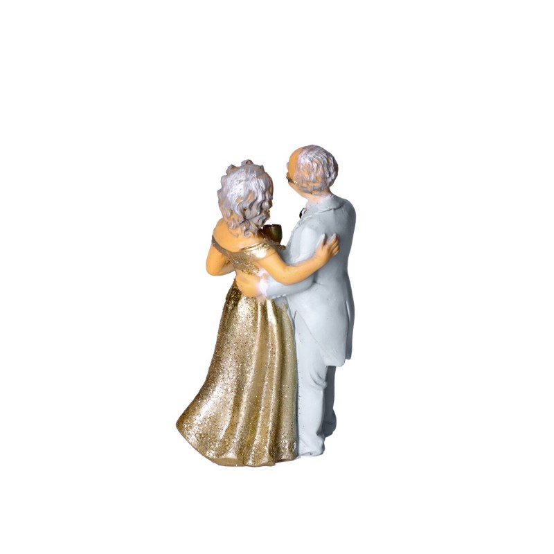 Figurka na tort ciasto Złote Gody małżeństwo złoty