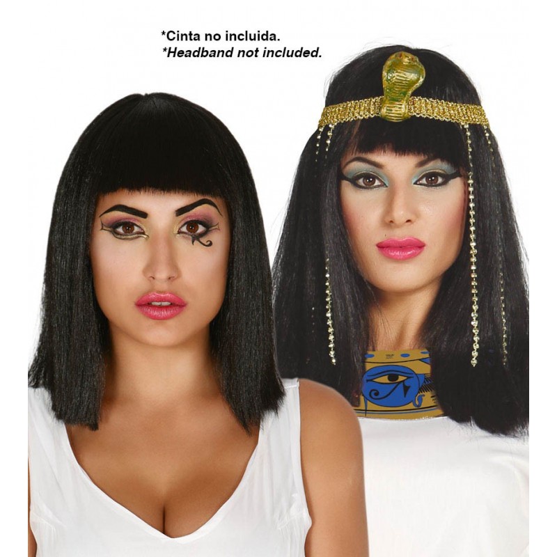 Peruka Kleopatra czarna - 1