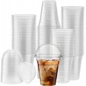 Kubki plastikowe do shake napojów 200 wieczka 78 - 1