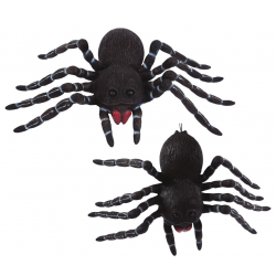 Sztuczna tarantula pająk dekoracja halloweenowa latex  45cm - 1