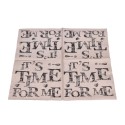 Serwetka We Care Time For Me 33x33cm 20szt
