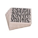 Serwetki papierowe jednorazowe zebra ozdobne