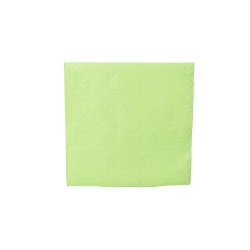 Serwetki papierowe ozdobne zielone z tłoczeniem