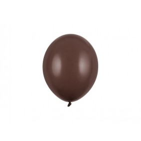 Balony lateksowe pastel kakaowy brąz 30cm 100szt - 1