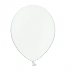 Balony lateksowe białe pastelowe 23cm 100szt - 1