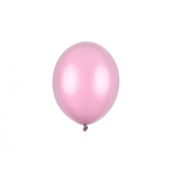 Balony lateksowe różowe pastel metalik 23cm 100szt