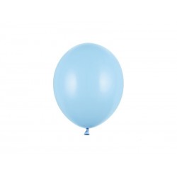 Balony lateksowe pastelowe niebieskie 23cm 100szt - 1