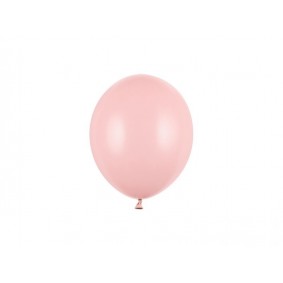 Balony lateksowe pastel blady różowy 12cm 100szt - 1