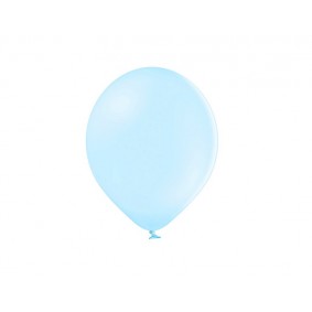 Balony lateksowe błękitne pastelowe 12cm 100szt - 1