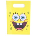 Torebki prezentowe papierowe Sponge Bob 6szt