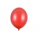Balony lateksowe metalik czerwony 30cm 100szt - 1